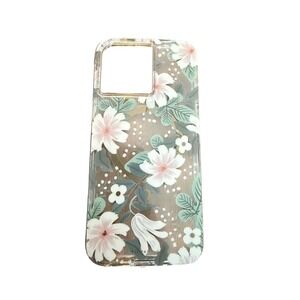 Rifle Paper Co iPhone 15 Pro Max Case Floral MagSafe Clear Protective Cover NEW